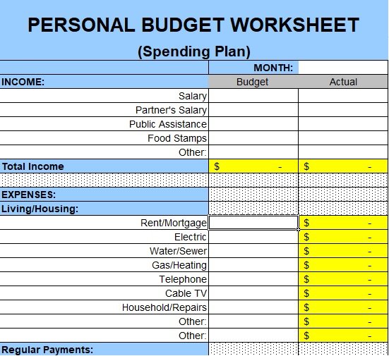 9+ Free Family Budget Template (Excel, PDF) - Excel TMP