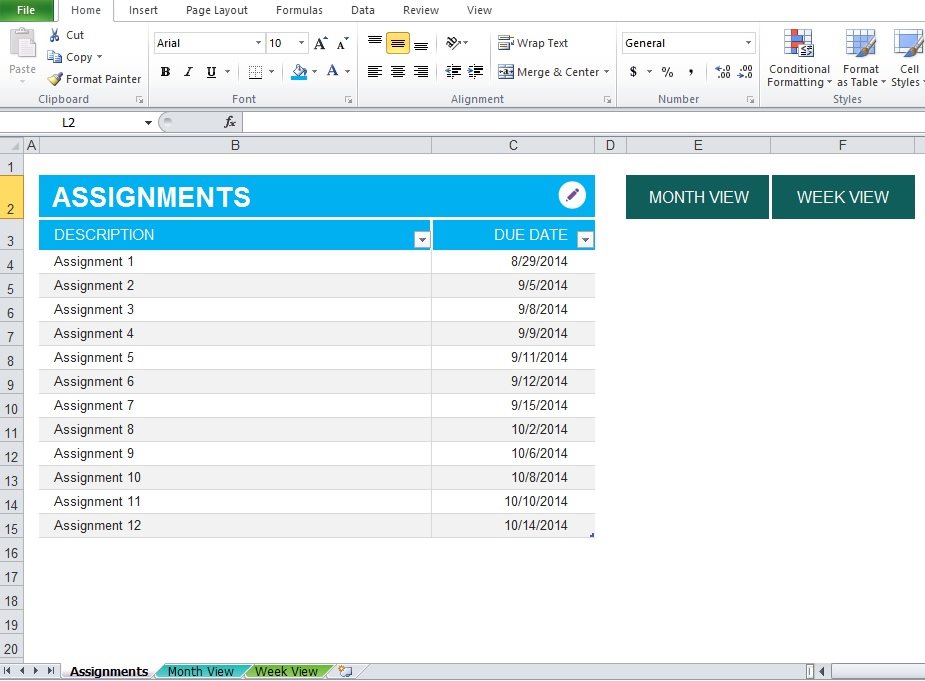 Business Plan Template Excel - Excel TMP