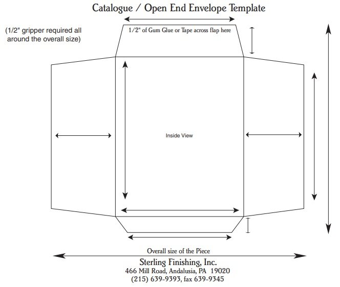 Free Printable Envelope Template (Word, PDF) - Excel TMP