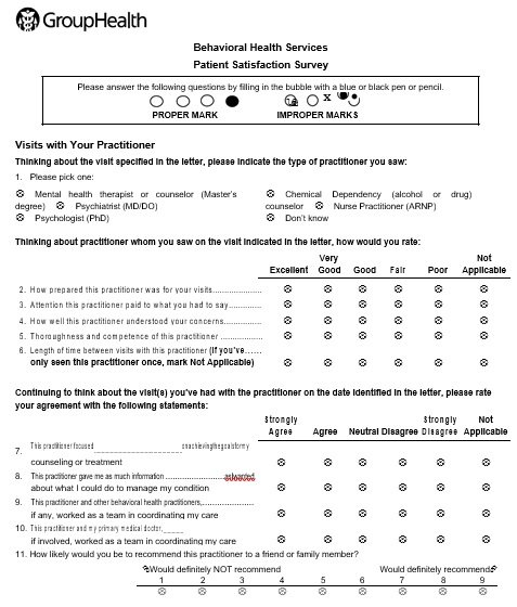 Free Patient Satisfaction Survey Template [Word] - Excel TMP